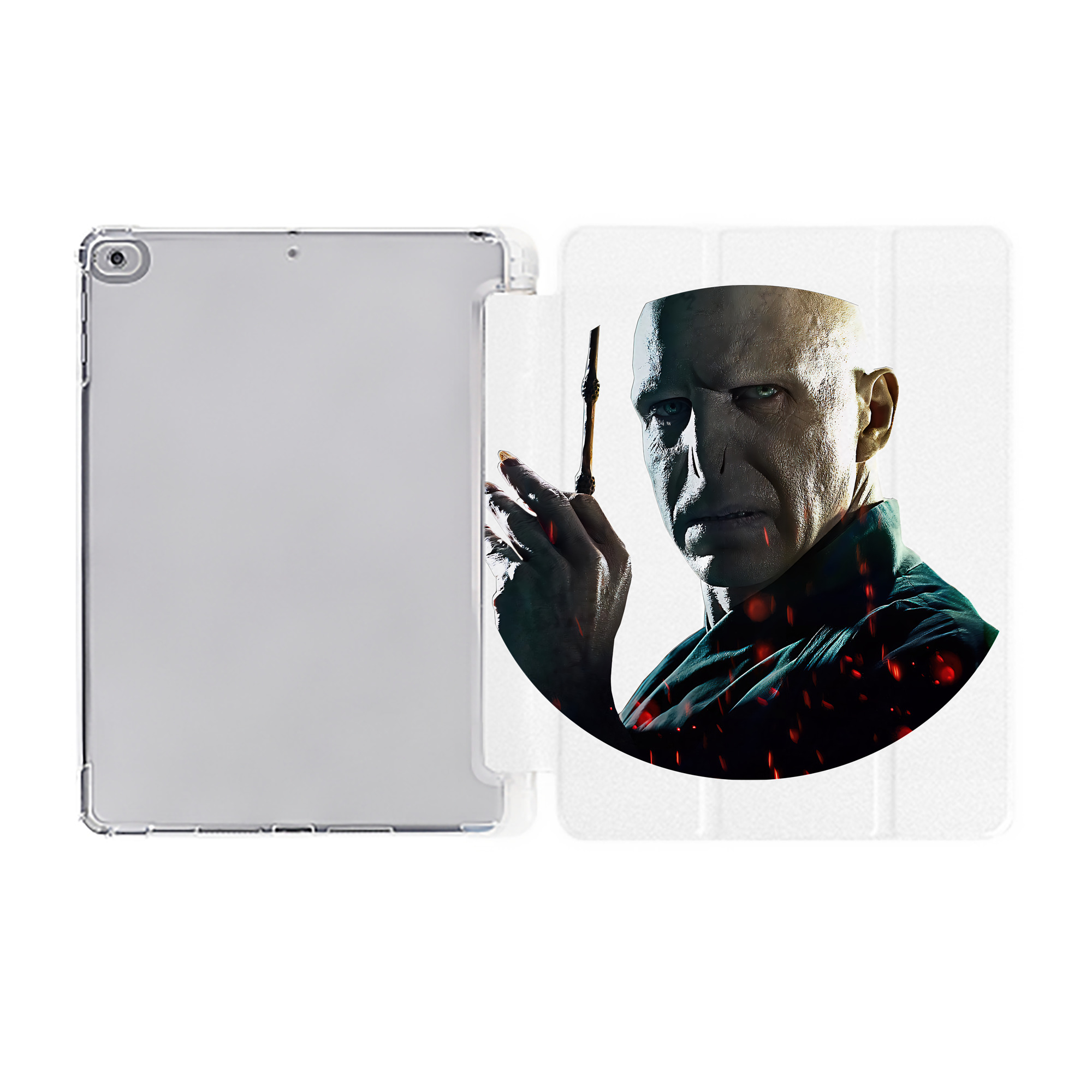 （画像用） Harry Potter ハリー・ポッターシリーズ IPad ケース ペン収納付き 三つ折りスタンド PUレザー×シリコン 対応機種9.5/10.5/10.9インチ